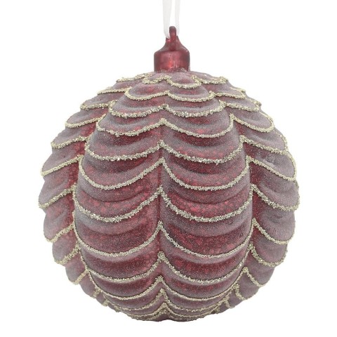 SFERA VETRO LAYERS ROSSO D.150